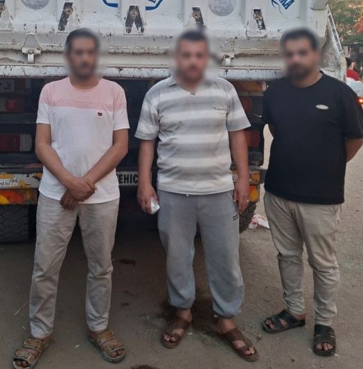 ضبط متهمين افتعلوا مشادة مع حملة مرورية بالبدرشين وتصوير واقعة مزيفة