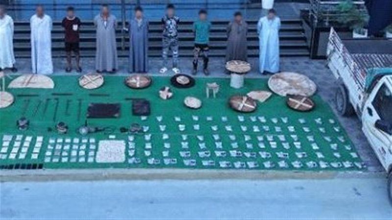 إحباط تهريب نصف مليون