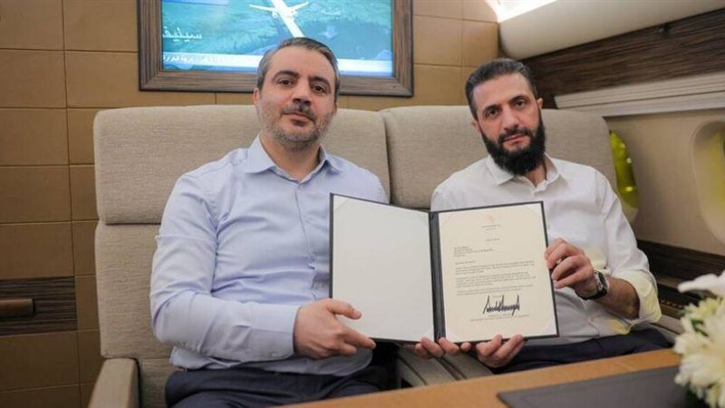 أحمد الشرع ووزير