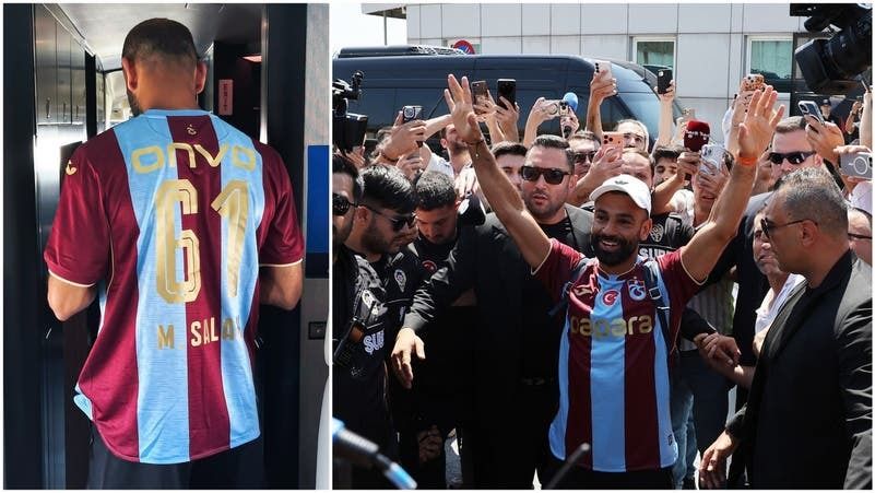 عشرات الآلاف في استقبال أسطوري لـ"الملك محمد صلاح" في تركيا وسر الرقم 61