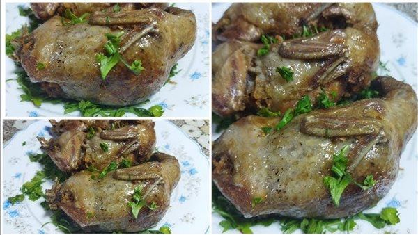 طريقة عمل السمان المحشي بالكبد والقوانص