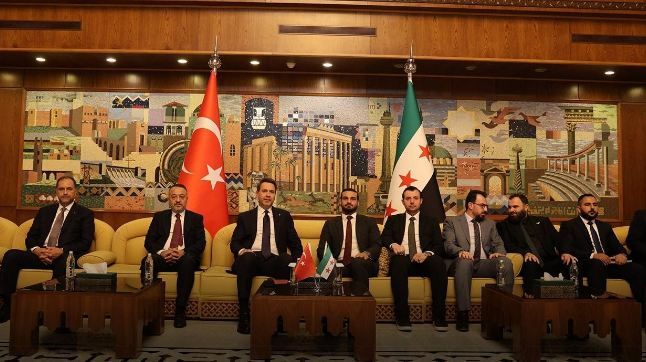 وفد تركي في دمشق لتوقيع مذكرة تفاهم