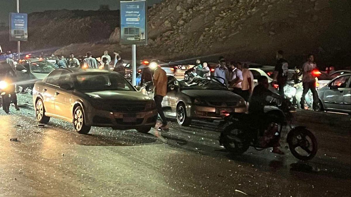 حادث بمحور الكفراوي