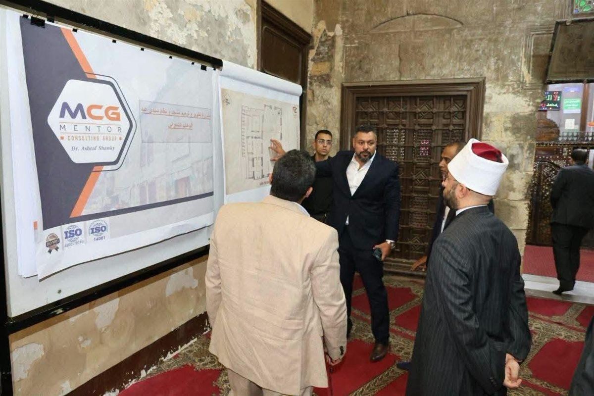 وزير الأوقاف يتفقد مسجد «الشعراني» لبدء أعمال التطوير الشامل
