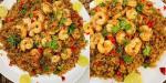 طريقة عمل الأرز بالجمبري، مميز وسهل التحضير