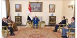 السيسي يُجدد التأكيد على حرص مصر الدائم على أمن واستقرار العراق
