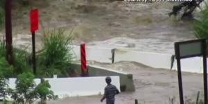 بالفيديو.. لحظة ارتفاع الأنهار فى بورتوريكو قبل العاصفة الاستوائية كارين