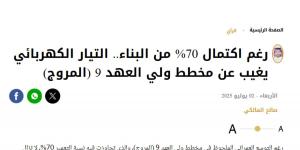 "السعودية للكهرباء": جاهزون لإيصال التيار الكهربائي فور استكمال تجهيز المسارات الخارجية للمناسيب من الجهات المختصة