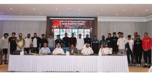 انطلاق
منافسات
بطولة
"النخبة
العربية
الخامسة
للتنس"