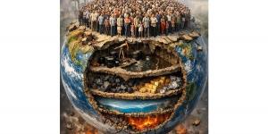 موارد الأرض لا تكفي سكان العالم