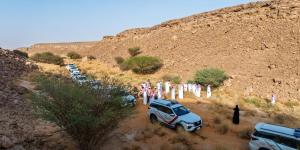 تدشين مسار كندة السياحي في محمية عروق بني معارض