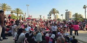 فرحة جماهير مصر في مركز شباب الجزيرة بعد الهدف الأول بشباك الأرجنتين (فيديو)