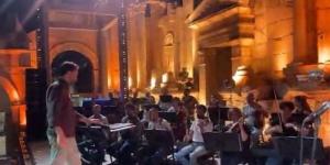 شاهد، تجهيزات حفل ماجدة الرومي قبل انطلاقه الليلة بمهرجان جرش بالأردن