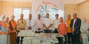  حياة كريمة تنفذ مبادرة "قرى تقرأ" بمركز شباب طوخ بالشرقية