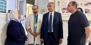 وكيل وزارة الصحة بالإسكندرية يتفقد مستشفى الرمد العام ويطلع على خدماتها التخصصية