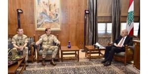 نائب رئيس الاركان البريطاني يؤكد الالتزام بدعم جهود تعزيز الأمن والحفاظ على سيادة لبنان
