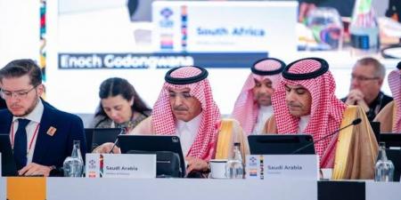الجدعان
      يترأس
      وفد
      المملكة
      بالاجتماع
      الثالث
      لوزراء
      المالية
      بمجموعة
      العشرين