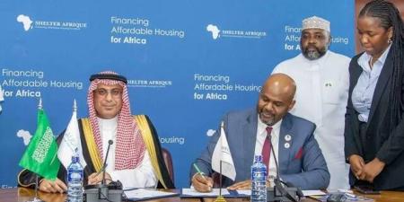 شراكة
      سعودية
      أفريقية
      لدعم
      مشاريع
      الإسكان
      والبنية
      التحتية