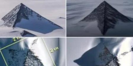 تعرف على حقيقة العثور على أهرامات في القارة القطبية الجنوبية.. صور