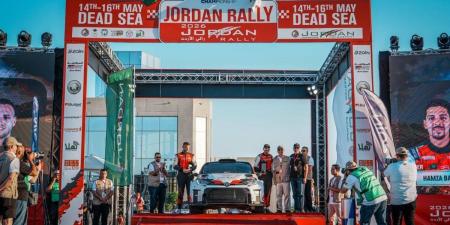السعودي حمزة باخشب يعتلي منصة التتويج في رالي الأردن