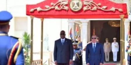 الرئيس السيسي ورئيس الكونغو الديموقراطية يشهدان التوقيع علي عدد من مذكرات التفاهم والاتفاقيات