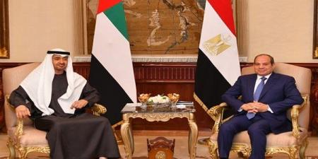 السيسي يستقبل رئيس الإمارات بقصر الاتحادية (فيديو)