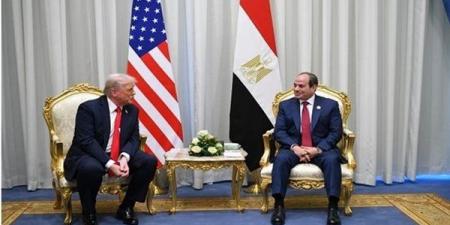 ترامب لـ السيسي: السد الإثيوبي تسبب في مشكلة لمصر ونعمل على حلها
