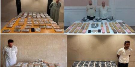 مصرع عنصرين شديدي الخطورة وضبط مخدرات بـ 140 مليون جنيه في أسوان