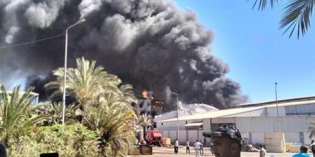 السيطرة على حريق داخل مطعم مشويات بمدينة العبور