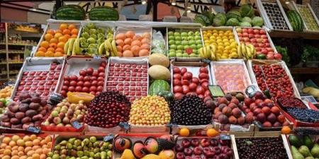 أسعار الفاكهة اليوم، ارتفاع الخوخ 10 جنيهات وانخفاض الشمام والكانتلوب