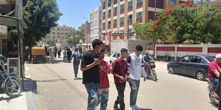مراجعة نهائية لطلاب الثانوية العامة أمام لجان الشرقية قبل امتحان اللغة الأجنبية الأولى