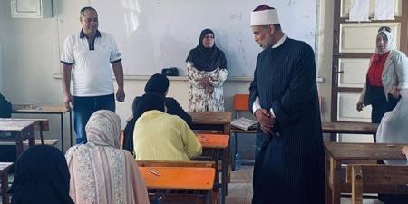 ارتياح بين طلاب الشهادة الثانوية الأزهرية بالدقهلية عقب انتهاء امتحان مادة التوحيد