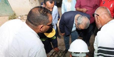 رئيس الصرف الصحي بالإسكندرية: إحلال وتجديد الشبكات ركيزة أساسية للارتقاء بالخدمات