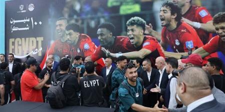 بعثة منتخب مصر تصل مقر إقامتها في العلمين الجديدة