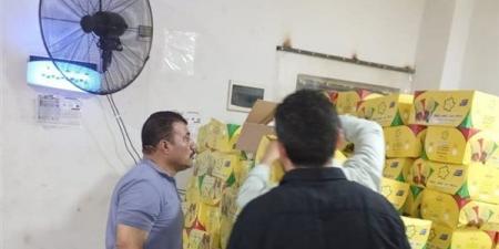 تموين الشرقية: ضبط طن و600 كجم مواد غذائية و300 لتر سولار