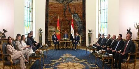 رسائل السيسي لـ رئيس الجبل الأسود: نحرص على تطوير العلاقات الاقتصادية وتنويع التبادل التجاري.. ويؤكد ضرورة تشجيع الجانبين الأمريكي والإيراني على التوصل إلى اتفاق شامل ومستدام