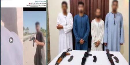 مشاجرة بالأسلحة النارية في قنا وتحرك أمني سريع والتحفظ على 3 بنادق آلية