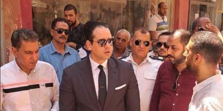 النيابة تعاين موقع انهيار عقار زفتى ولجنة هندسية لفحص المبنى وإعداد تقرير فني