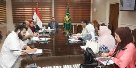 محافظ القليوبية يتابع مستجدات ملف تقنين واسترداد أراضي الدولة