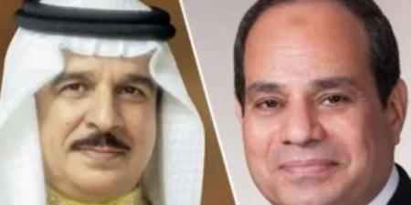 الرئيس السيسى يستقبل ملك البحرين ويعقدان جلسة مباحثات