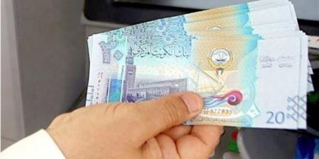 ارتفاع سعر الدينار الكويتي مقابل الجنيه في 5 بنوك