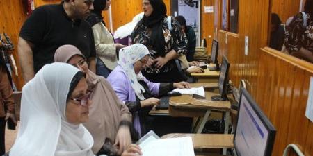 جامعة المنصورة تستقبل طلاب الثانوية العامة لتسجيل رغبات المرحلة الثانية
