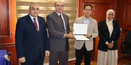 رئيس جامعة بنها يترأس اللجنة العليا لاعتماد المدربين بالمركز القومي للتدريب وإعداد القيادات