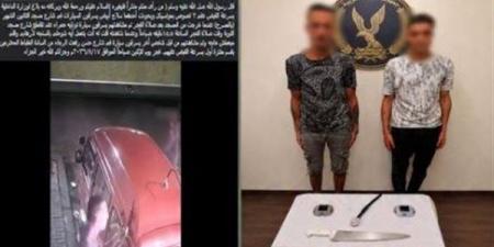 كاميرات المراقبة تقود الأمن لضبط عاطلين سرقا مستلزمات من داخل سيارة بالإسكندرية(فيديو)