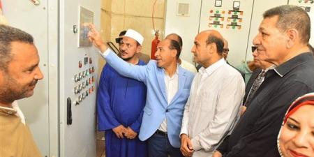محافظ أسيوط يطلق التشغيل التجريبي لمحطة رفع ديروط باستثمارات 320 مليون جنيه
