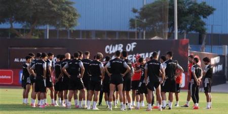 الأهلي يواصل تدريباته استعدادا لمواجهة المقاولون العرب في الدوري الممتاز