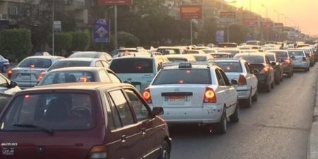 حالة المرور اليوم، كثافات متحركة على طرق ومحاور القاهرة والجيزة والقليوبية