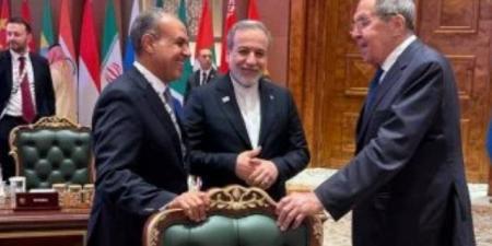 وزير الخارجية يؤكد لنظيريه الإيراني والروسى ضرورة الحفاظ على أمن وسلامة الملاحة
