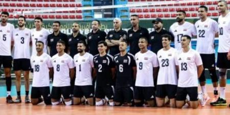 منتخب مصر يهزم أفريقيا الوسطى ويتأهل لربع نهائى أفريقيا للكرة الطائرة