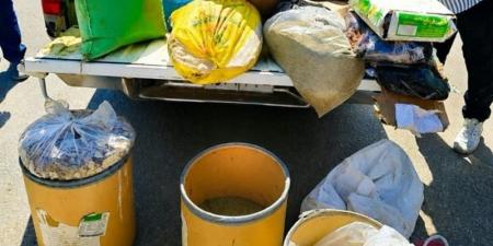 التحفظ علي رنجة وسلع غذائية فاسدة في حملة تموينية بالفيوم